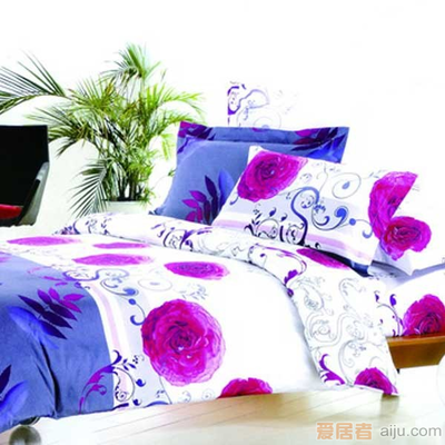 家元素愛慕歐式圓角雙層貼邊AB版純棉四件套——舒適與優(yōu)雅的完美結(jié)合